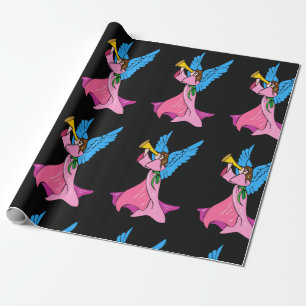 Angels die Trumpet afspelen Cadeaupapier