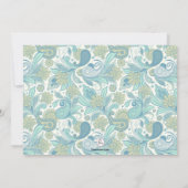 Angels Draag Paisley Foto Uitnodiging (Achterkant)