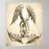 Angels en Demons - Reflectie Poster (Voorkant)