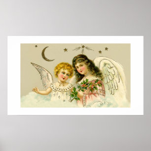 Angels en Holly Poster