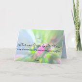Angels en Miracles voor jouw verjaardag Kaart (Achterkant)