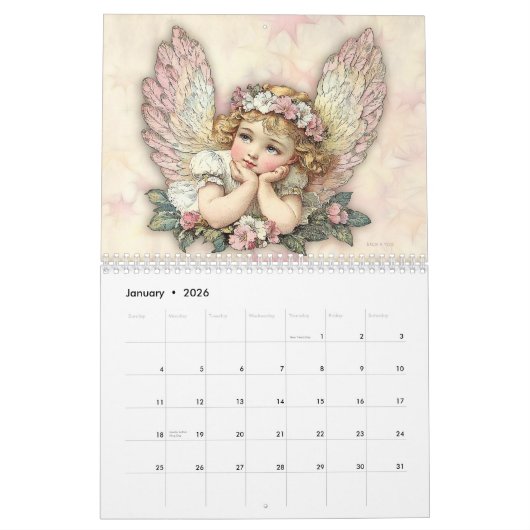 Angels - Engel Kalender (Jan 2026)