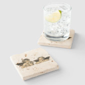 Angels Engel – Madonna Sixtina – Raphael – Raffael Stenen Onderzetter (Zijkant)