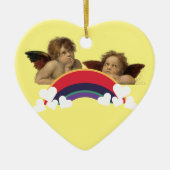 Angels Engel Raphael Regenbogen Keramisch Ornament (Voorkant)