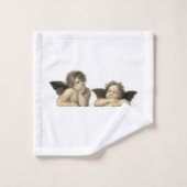 Angels – Engel – Raphael – Vintage Bad Handdoek (Wasdoekje)