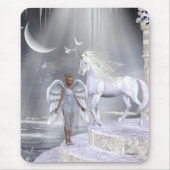 Angels Fae Unicorns Mousepad Muismat (Voorkant)
