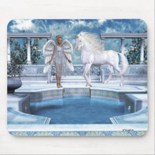 Angels Fae Unicorns Mousepad Muismat