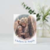 Angels Feestdagenkaart (Staand voorkant)