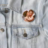 Angels First Kiss, Bouguereau Ronde Button 5,7 Cm (In situ)