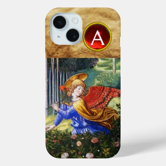 Angels Gathering Flowers in een hemel landschap Case-Mate iPhone Case (Achterkant)