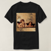Angels Gift Raphael Cupid Cherubs Art Valentijn en T-shirt (Design voorkant)