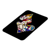 ANGELS GLAS IN LOOD WINDOW MAGNEET (Linkerzijde)