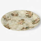  Angels Glittering Gold ID136 Papieren Bordje (Gekanteld)