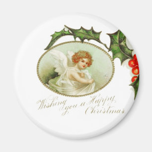 Angel's Happy Kerstmis Magnet Magneet