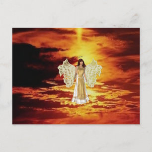 Angels in het Sky Briefkaart