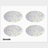 Angels Inspirerend Woord Art Decal Stickers (Vel)