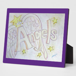 Angels Inspirerend Word Painting Poem Plaque Fotoplaat