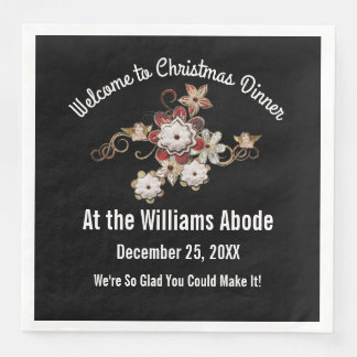 Angels, juwelen en mousserende bloemen Pop op zwar Servet