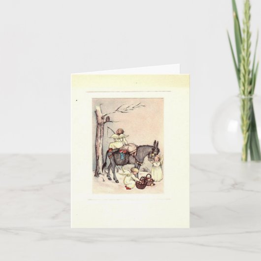 Angels kerstkaart Kaart (Voorkant)