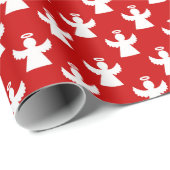 Angels Kerstmis Cadeaupapier (Rol Hoek)
