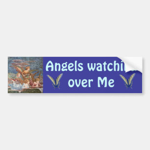 Angels kijken naar me bumper sticker