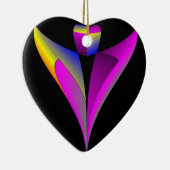 Angels kijkt over jou keramisch ornament (Rechts)