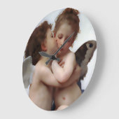 Angels Kiss Wall Clock Grote Klok (Hoek)