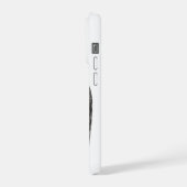 Angels Kissing, noir et blanc Design (Côté gauche)