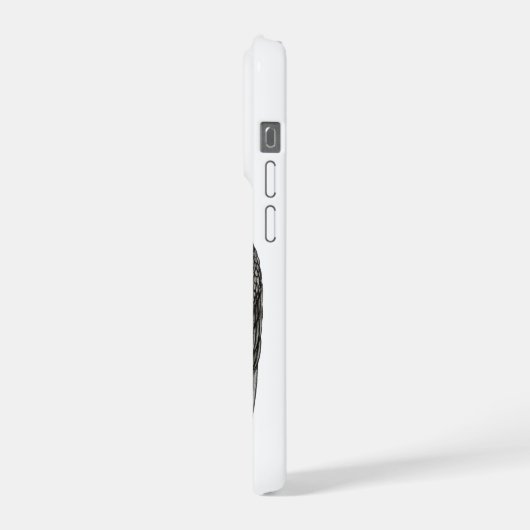 Angels Kissing, noir et blanc Design (Côté gauche)