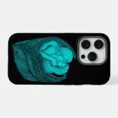 Angels Kissing, noir et vert Design (Verso Horizontal)