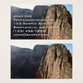 Angels Landing à Zion National Park (Devant & derrière)