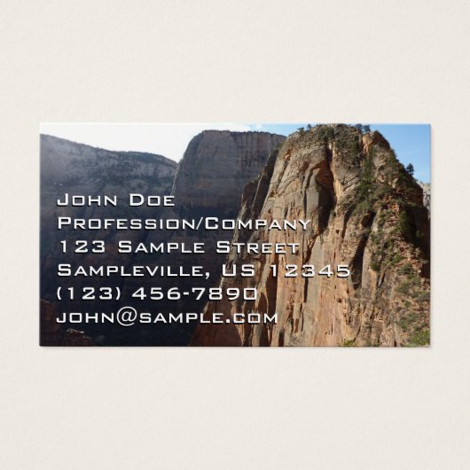 Angels Landing à Zion National Park (Devant)