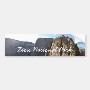 Angels Landing in Zion National Park Bumpersticker