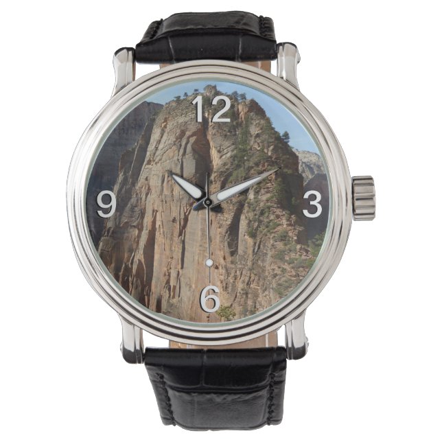 Angels Landing in Zion National Park Horloge (Voorkant)