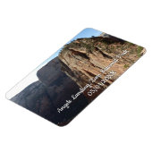 Angels Landing in Zion National Park Magneet (Linkerzijde)
