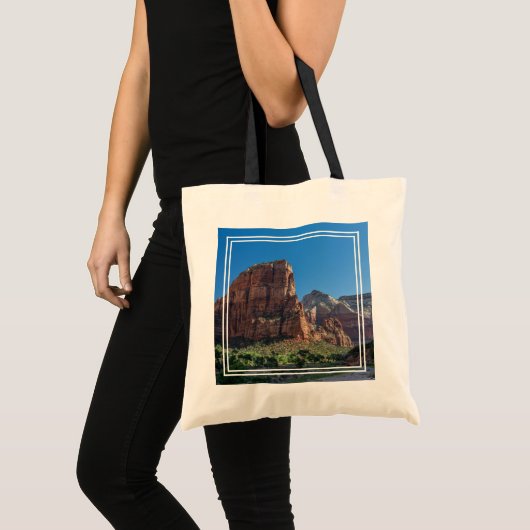 Angels Landing in Zion National Park Tote Bag (Voorkant (product))