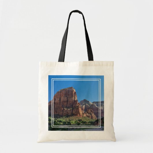 Angels Landing in Zion National Park Tote Bag (Voorkant)