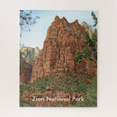 Angels Landing Jigsaw Puzzle Puzzle (Vertical)