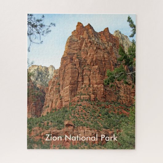 Angels Landing Jigsaw Puzzle Puzzle (Vertical)