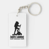 Angels Landing - Nationaal Park Zion Sleutelhanger (achterkant)