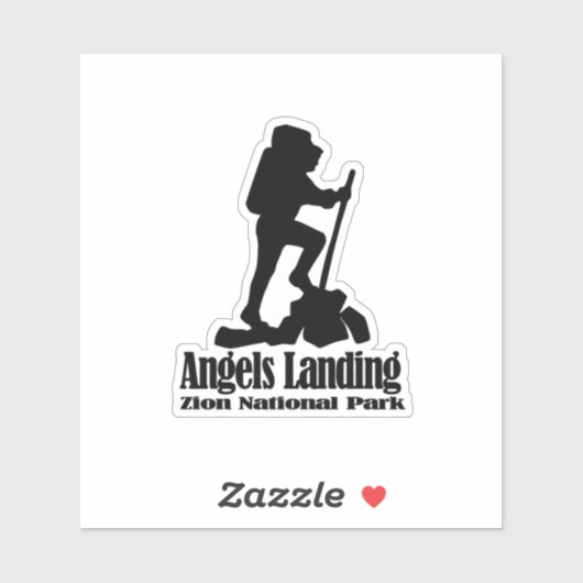 Angels Landing - Nationaal Park Zion Sticker (Vel)