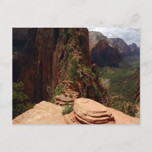 Angels Landing Trail briefkaart (Voorkant)