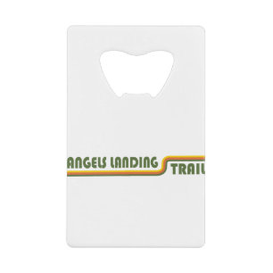 Angels Landing Trail Zion National Park Kredietkaart Flessenopener