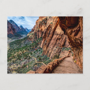 Angel's Landing Trail Zion National Park - Utah Briefkaart