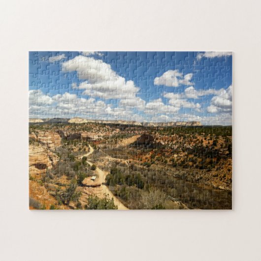 Angels Landing Utah. Legpuzzel (Horizontaal)