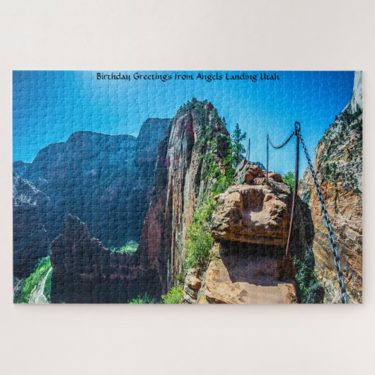 Angels Landing Utah Puzzle (Horizontal)