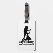 Angel's Landing - Zion National Park - Bagagelabel (Achterkant verticaal)