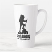 Angels Landing - Zion National Park Latte Mug (Droite)