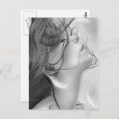 Angels Lost Wing briefkaart (Voorkant / Achterkant)