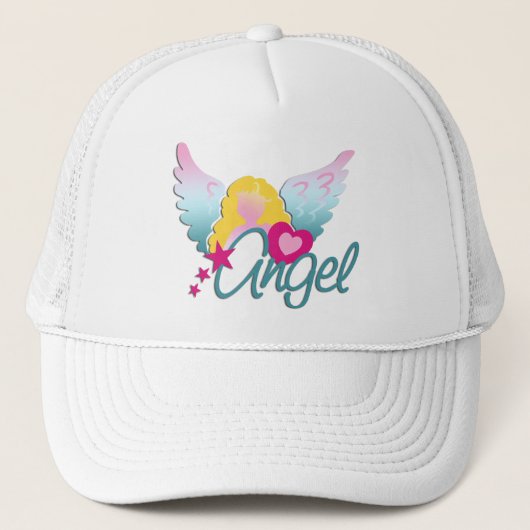 Angels Love Trucker Pet (Voorkant)